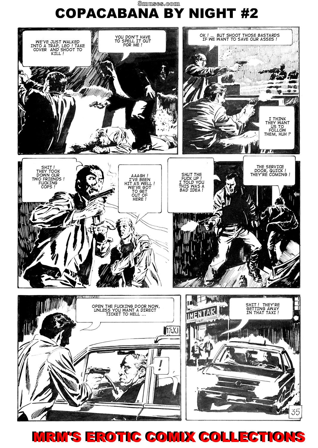Classic Comics Collection - COPACABANA À NOITE - Página 37