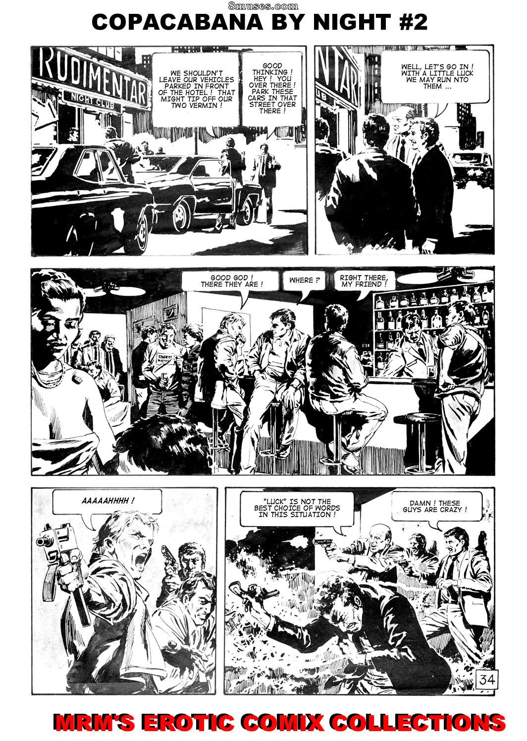 Classic Comics Collection - COPACABANA À NOITE - Página 36