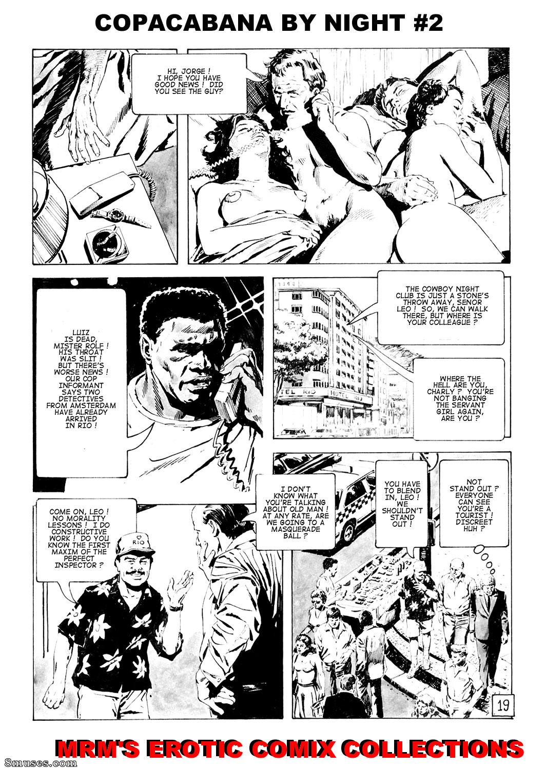 Classic Comics Collection - COPACABANA À NOITE - Página 21