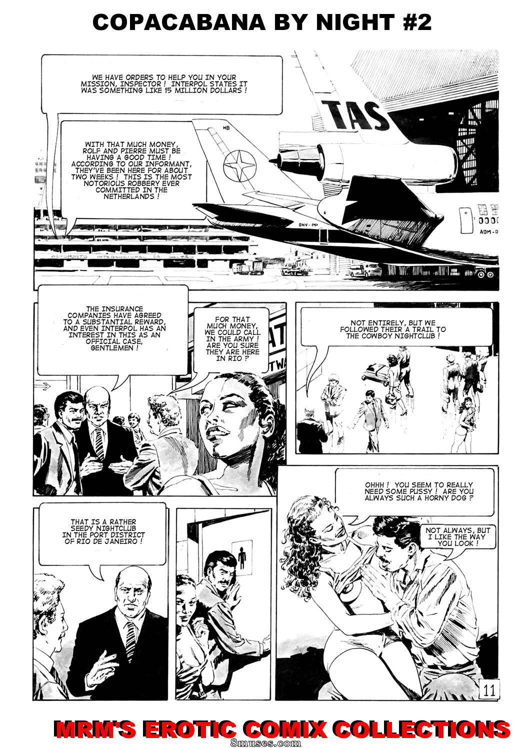 Classic Comics Collection - COPACABANA À NOITE - Página 13