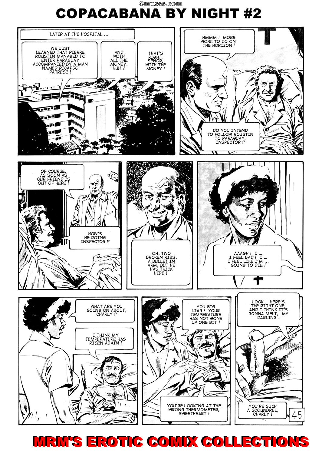Classic Comics Collection - COPACABANA À NOITE - Página 47