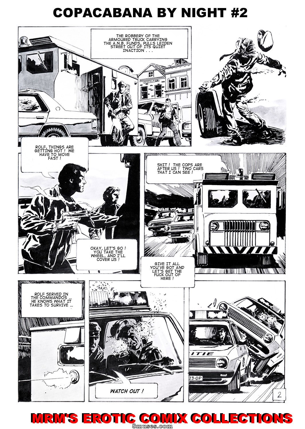 Classic Comics Collection - COPACABANA À NOITE - Página 4