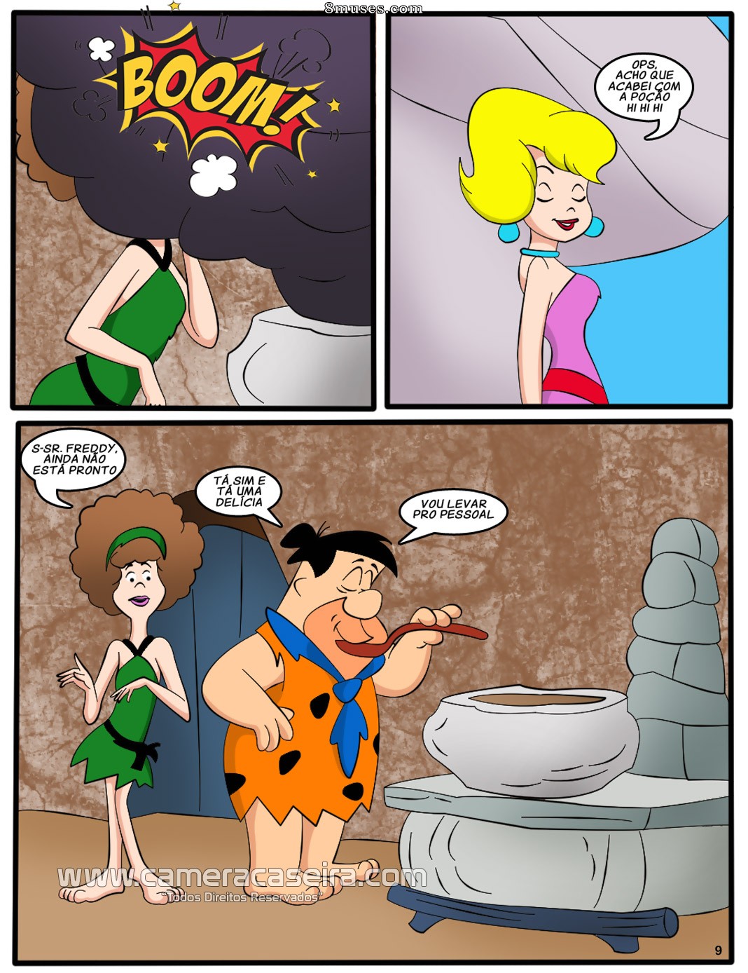 Os Flintistones - 5 O Pedido de Casamento - Page 10