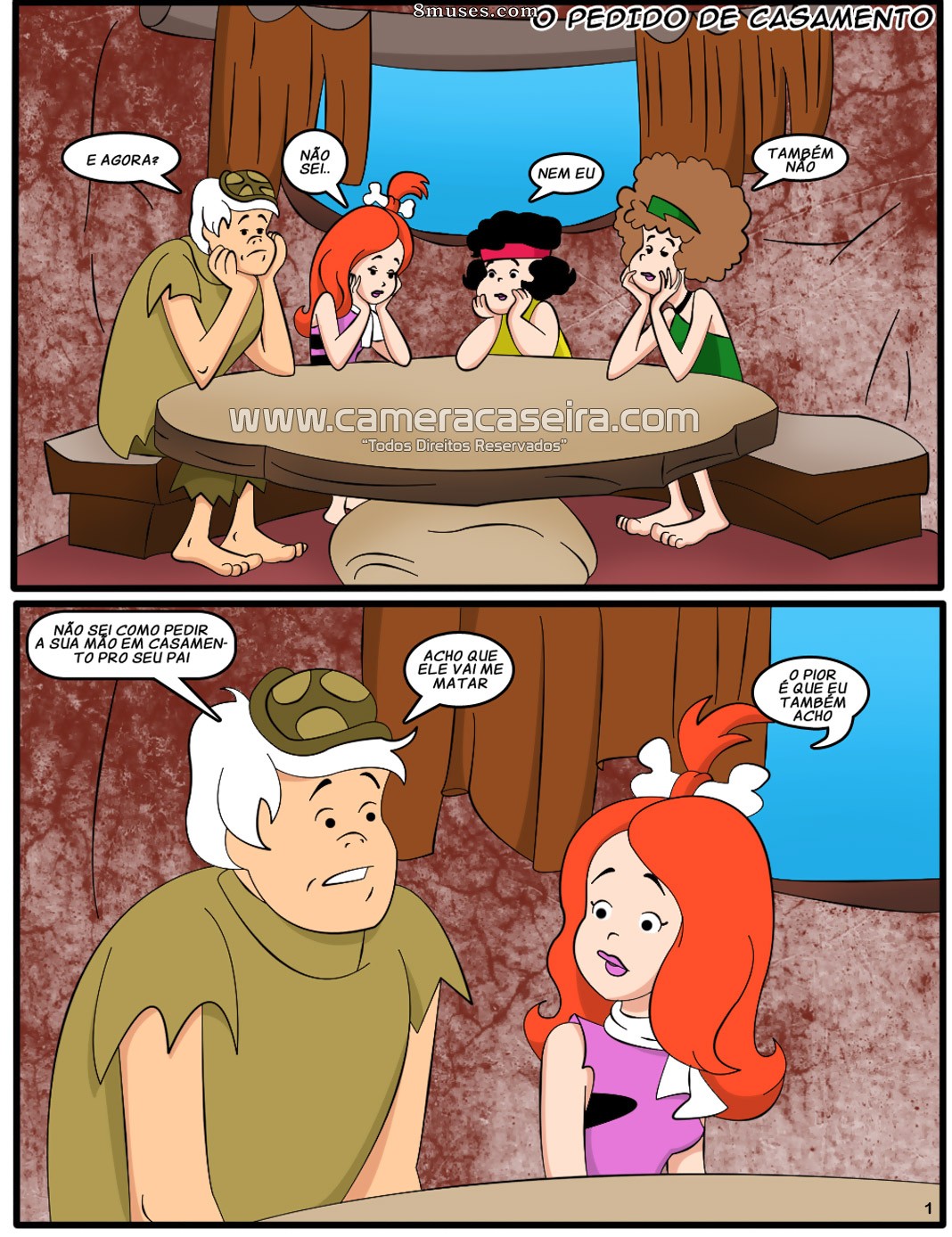 Os Flintistones - 5 O Pedido de Casamento - Page 2