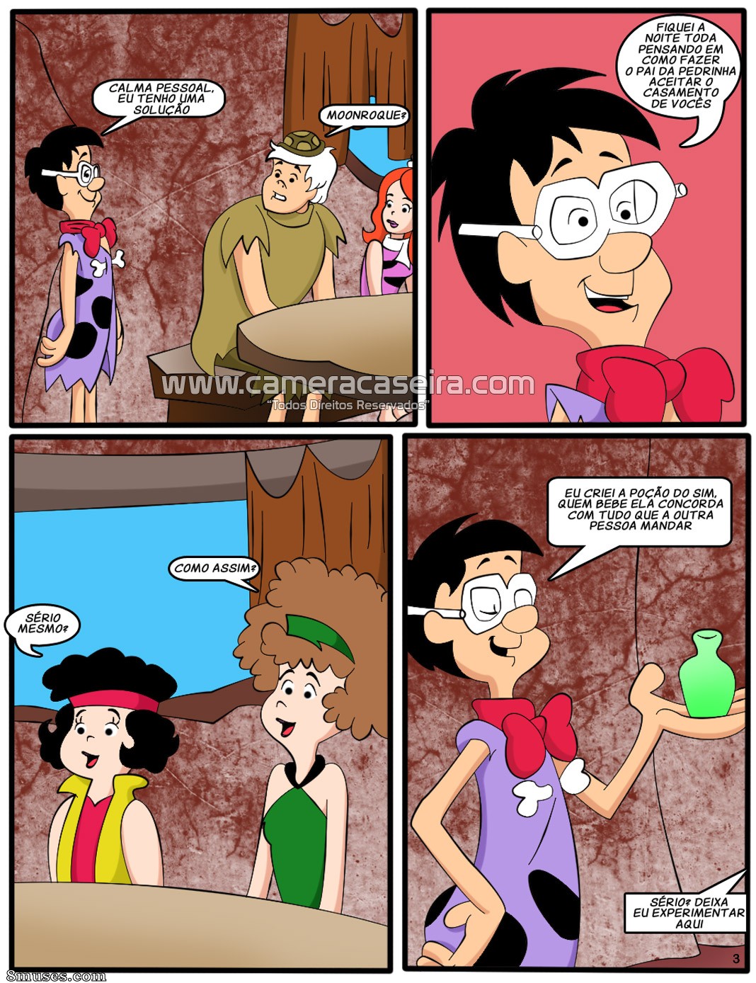 Os Flintistones - 5 O Pedido de Casamento - Page 4