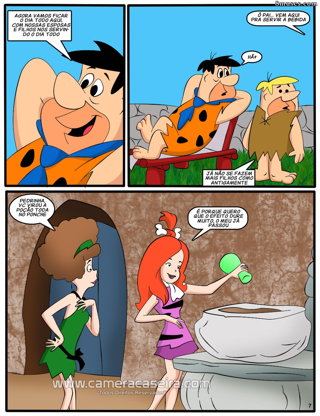 Os Flintistones - 5 O Pedido de Casamento - Page 8
