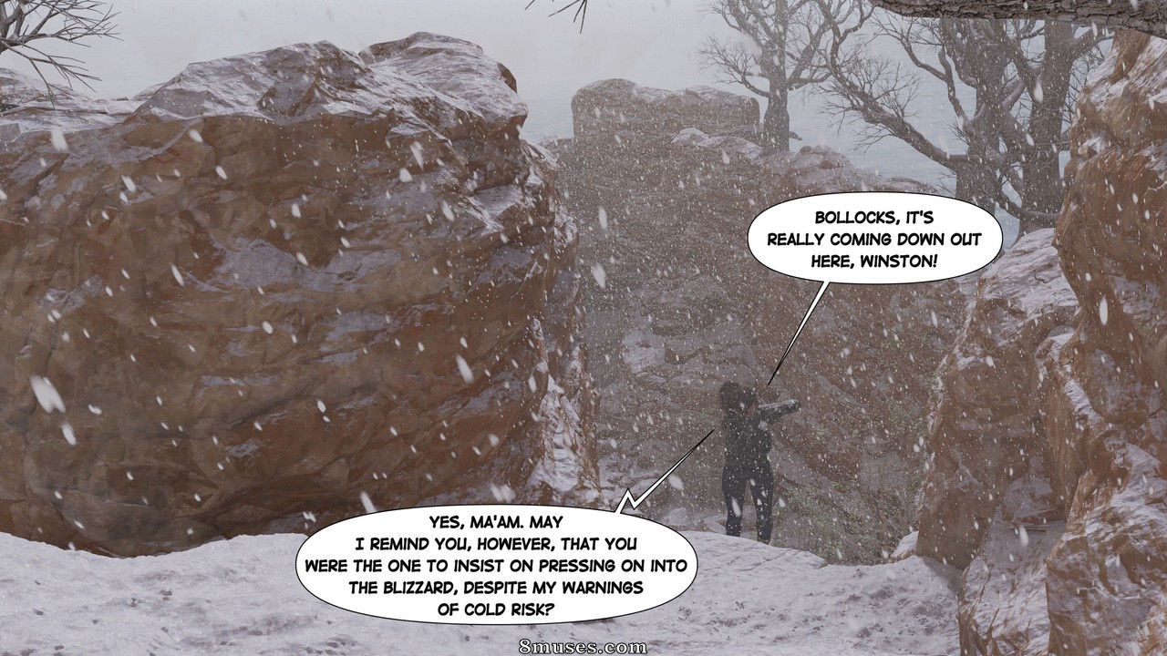 Whilakers - LaraCroft - Snowed Up - Page 1