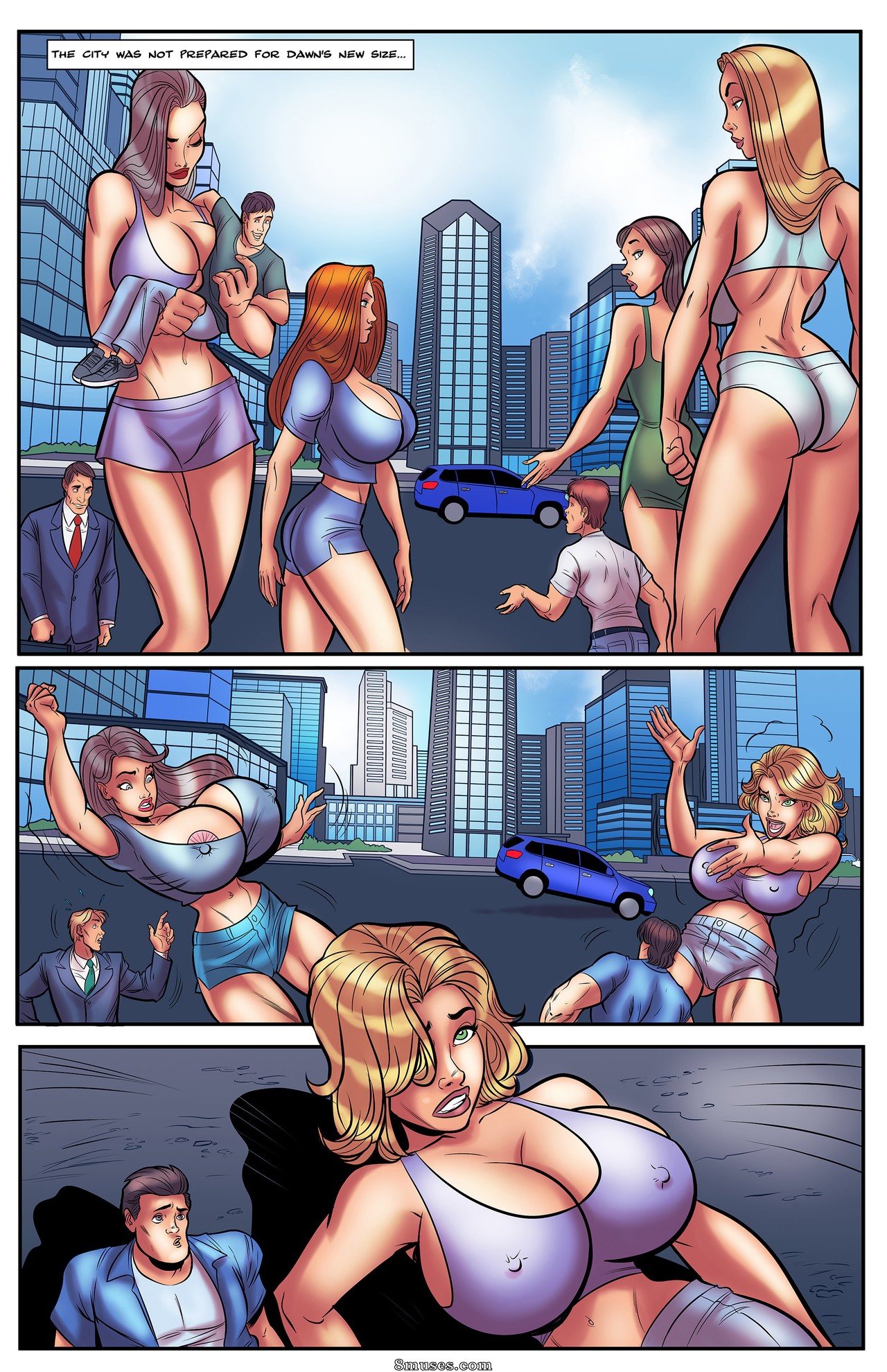 New Heaven - My Giant Stepmom - Issue 4 - Page 3