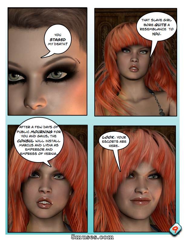 Digital Empress-Captain Trips Comics - Empress Chronicles - Book 04 - Part 1 - An Empress No More - Page 9