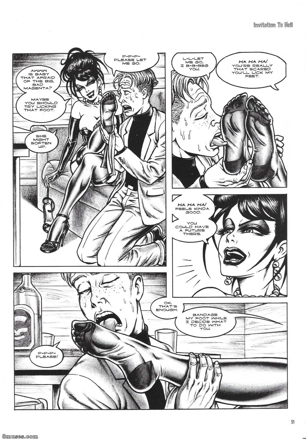 Nicola Guerra Comics - Magenta - Invitation en enfer - Page 48