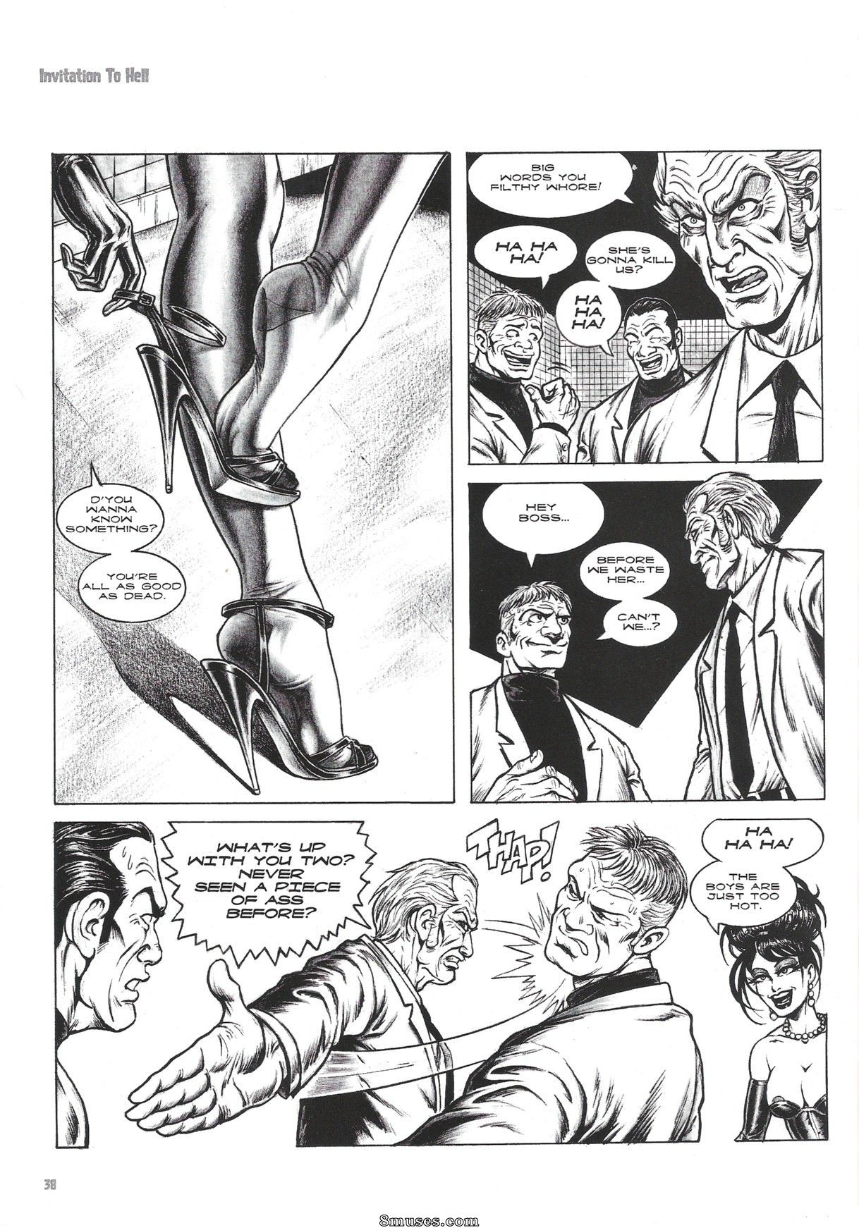 Nicola Guerra Comics - Magenta - Invitation en enfer - Page 35