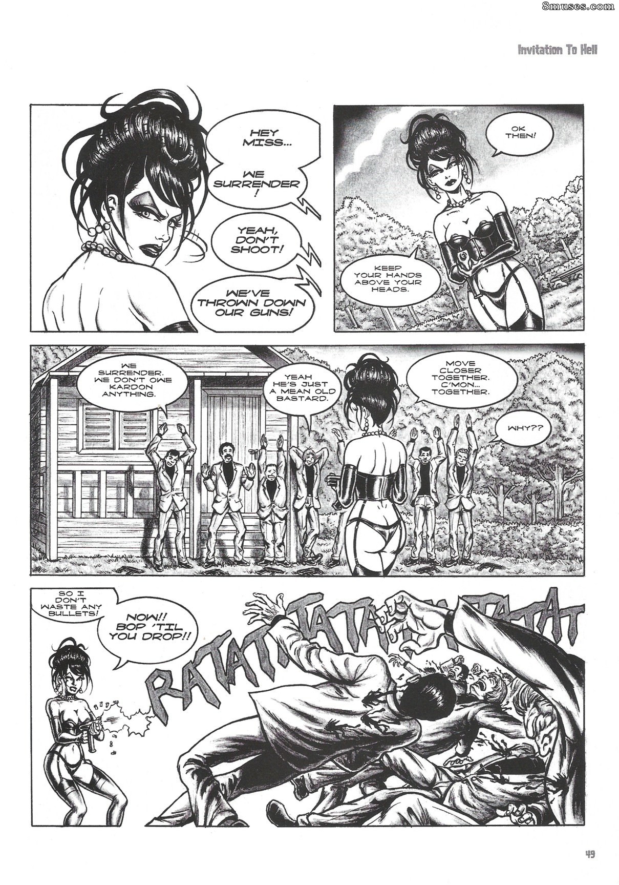 Nicola Guerra Comics - Magenta - Invitación al infierno - Página 46
