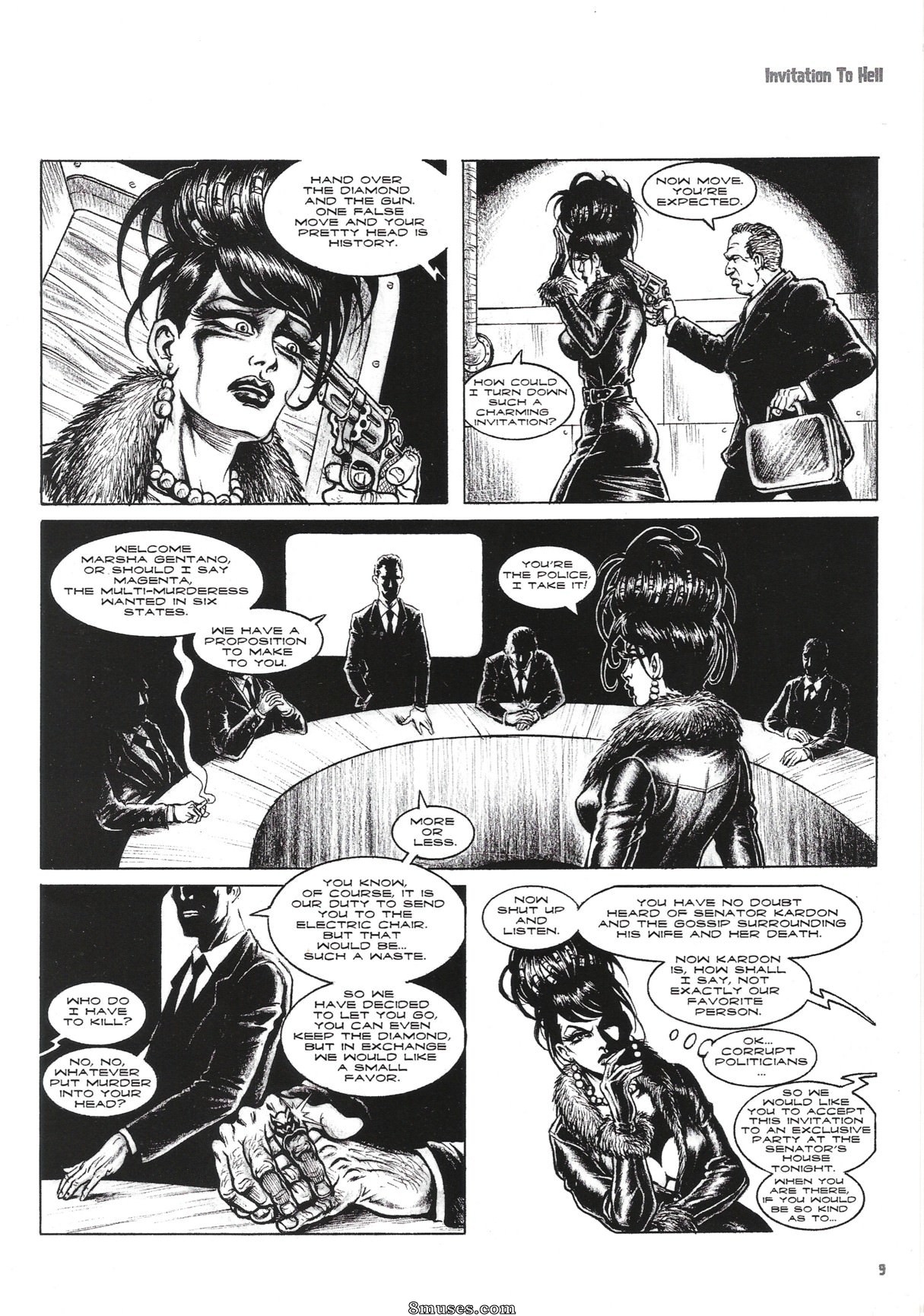 Nicola Guerra Comics - Magenta - Invitación al infierno - Página 6