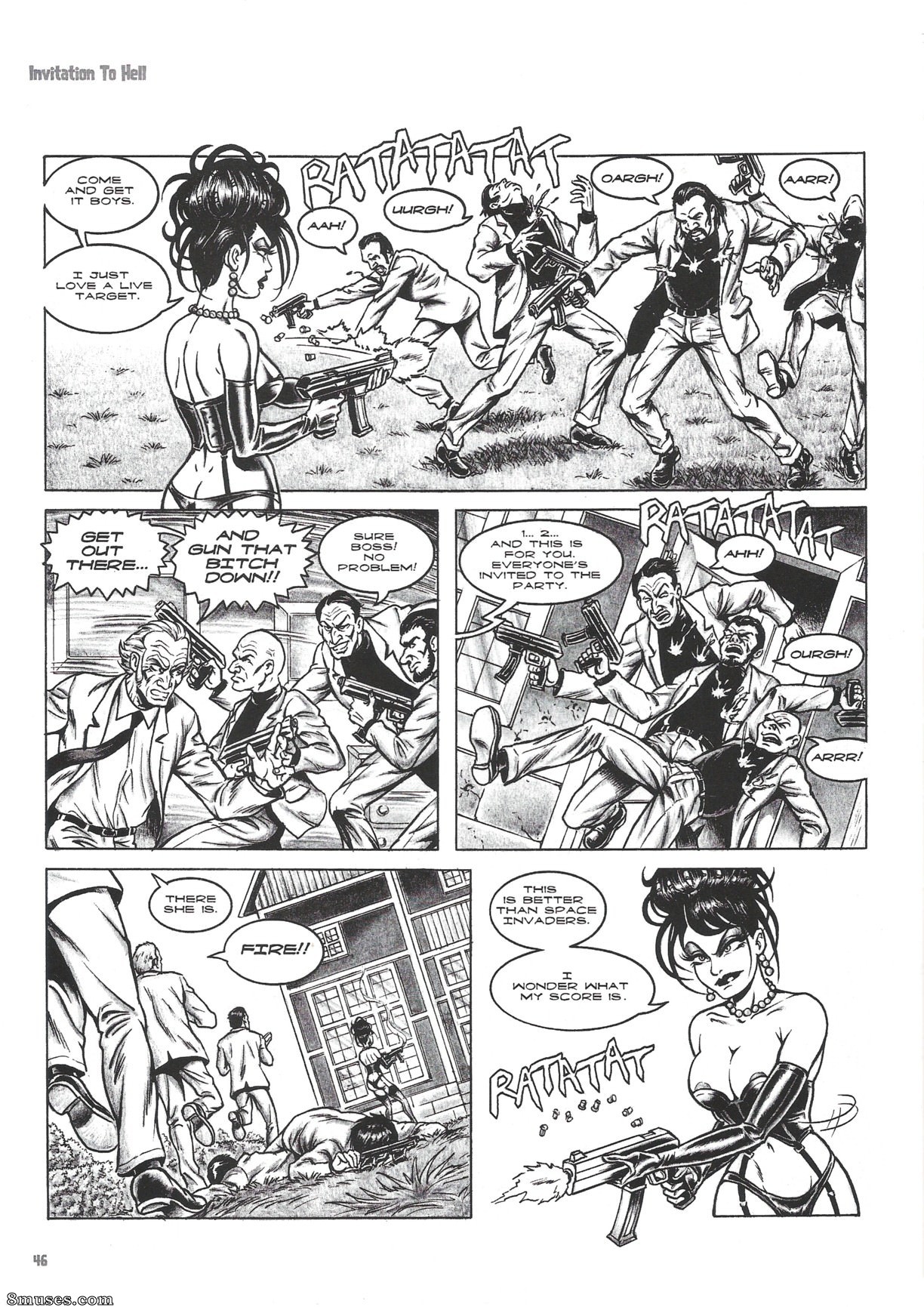 Nicola Guerra Comics - Magenta - Convite para o Inferno - Página 43
