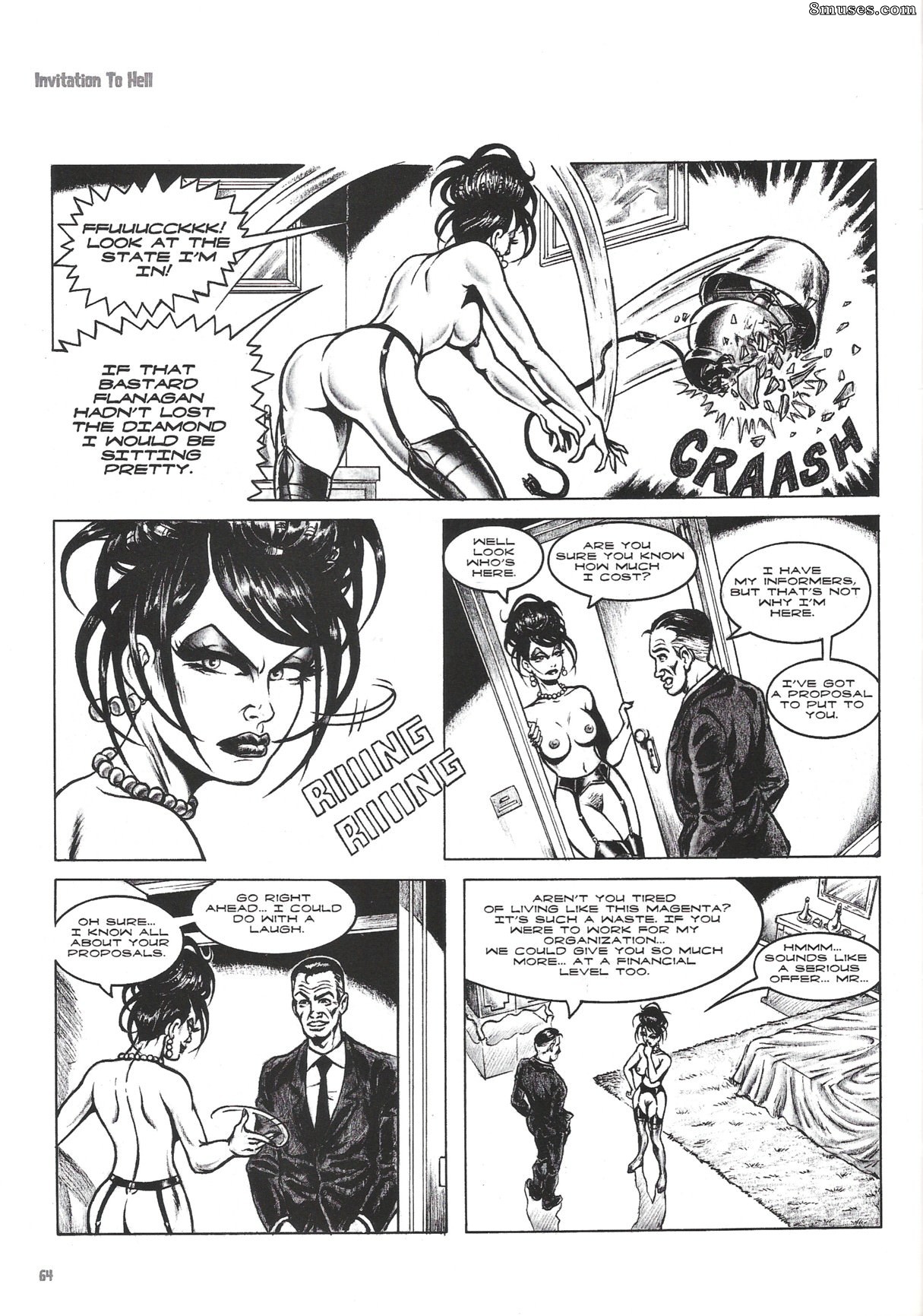 Nicola Guerra Comics - Magenta - Invitation en enfer - Page 61