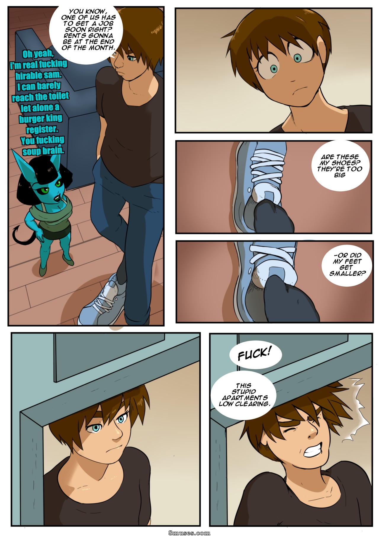 Lemonfont Comics - Perspective forcée - Page 7