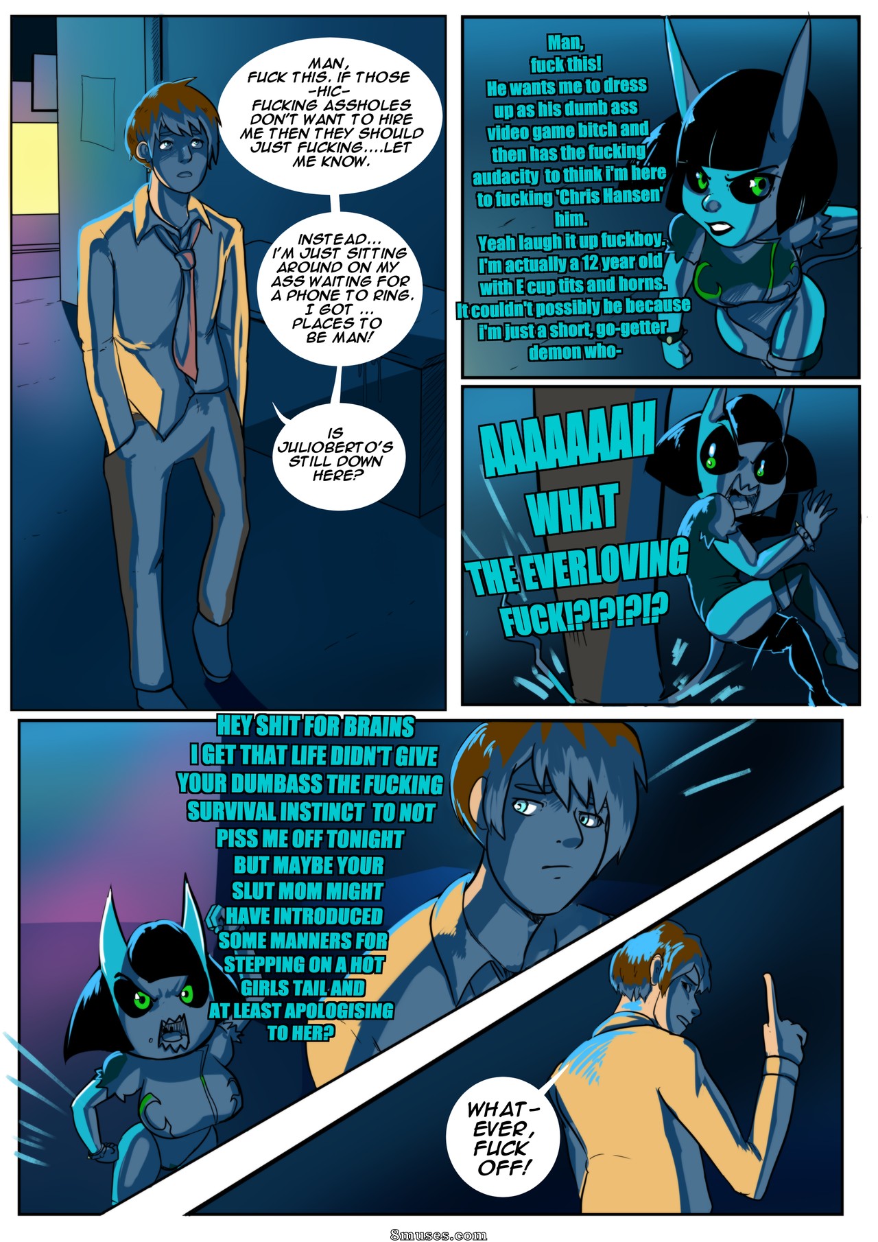 Lemonfont Comics - Perspective forcée - Page 2