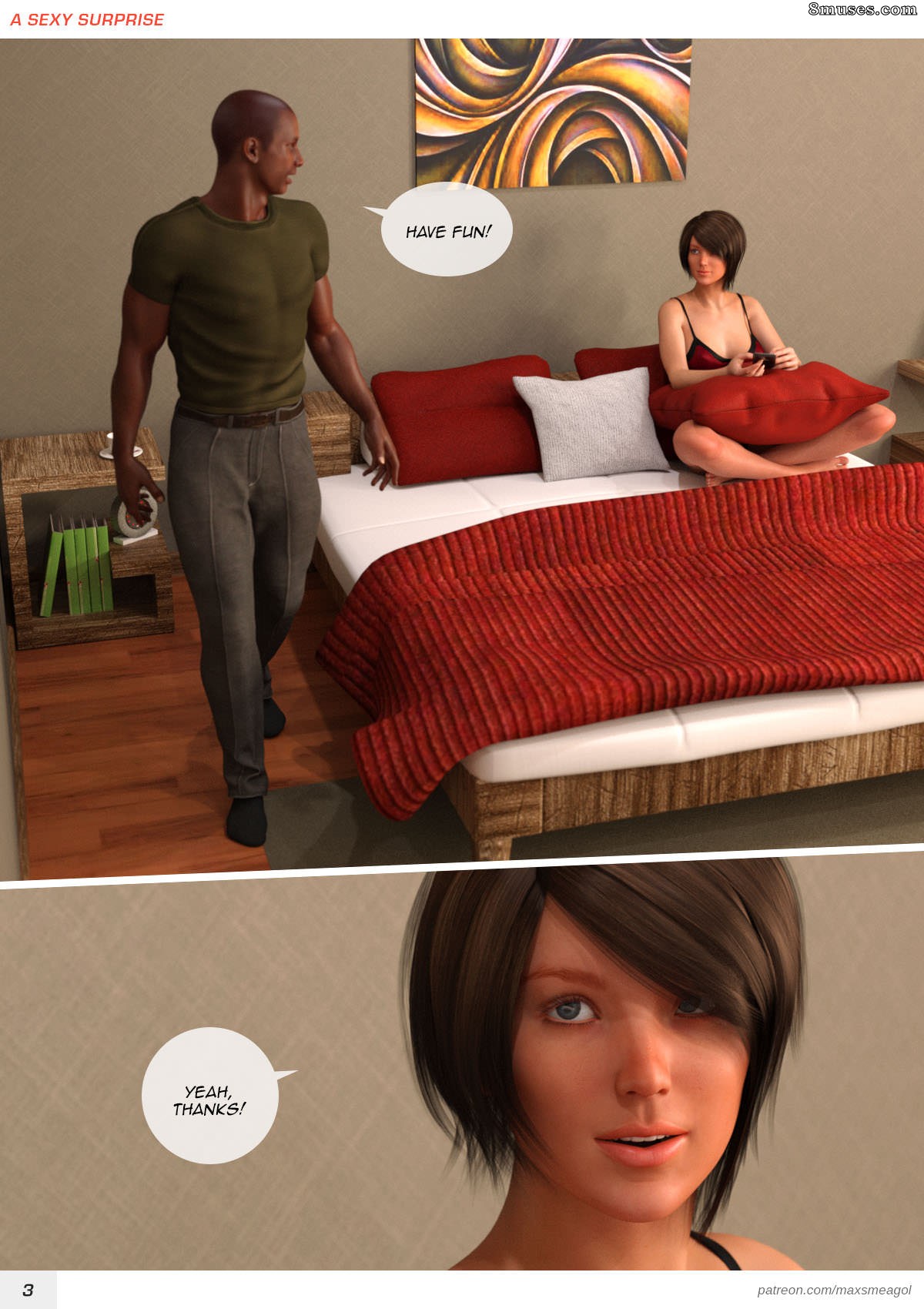 MaxSmeagol - A Sexy Surprise - Page 4