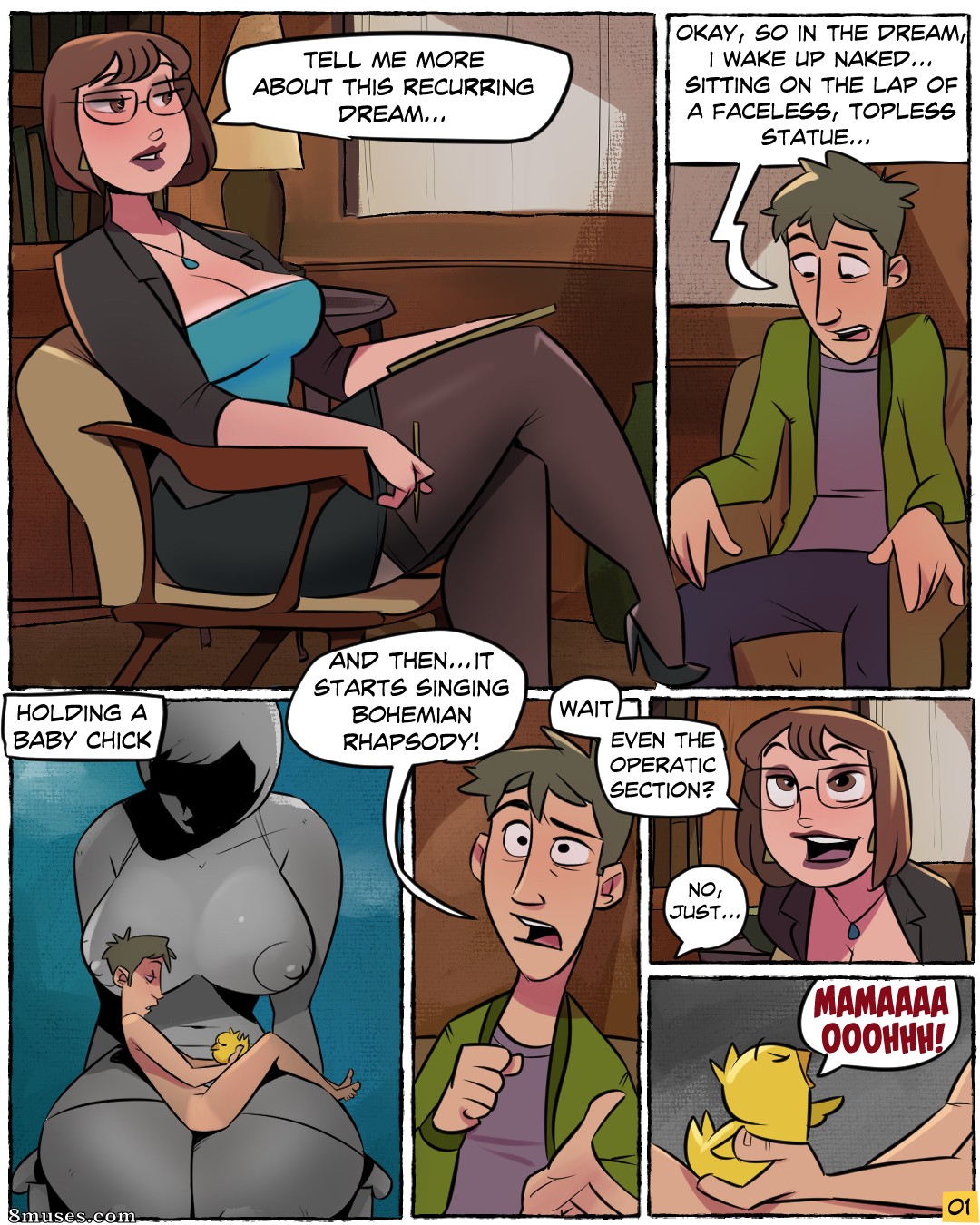 Jmoz Comix - Nympho Sophia - Page 1