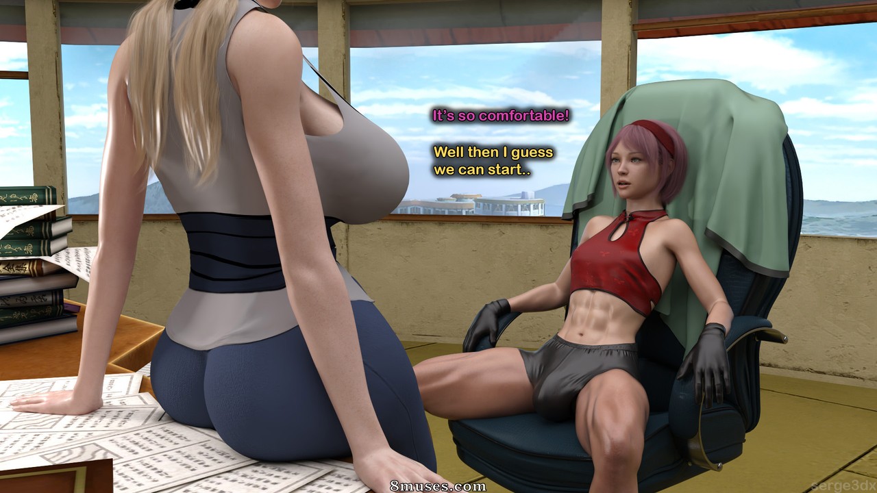 Serge3DX - Training Tsunade - Page 12