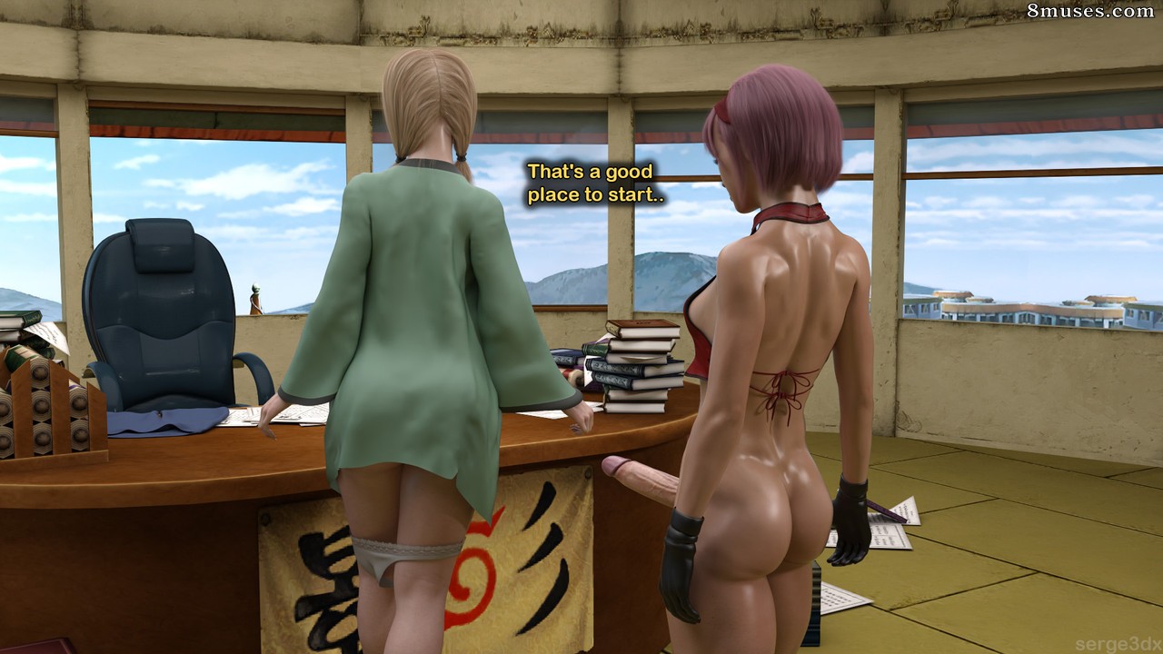 Serge3DX - Treinando Tsunade - Página 45