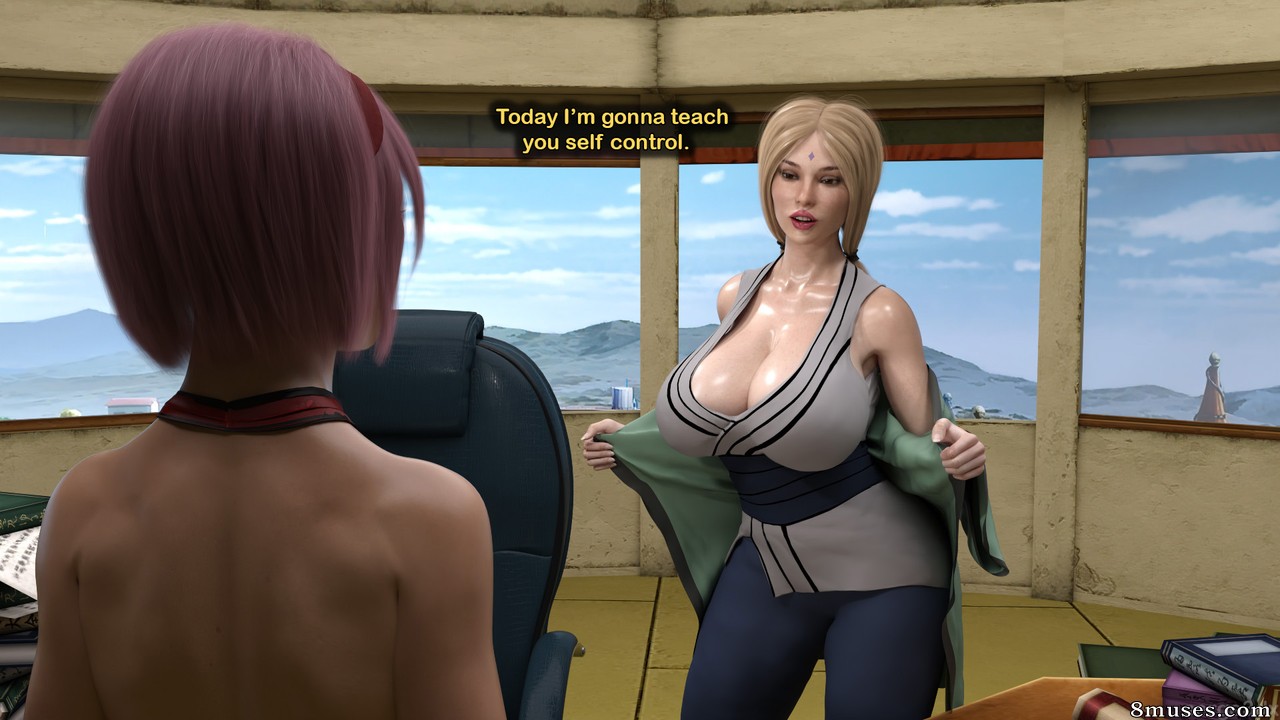 Serge3DX - Entrenando a Tsunade - Página 7