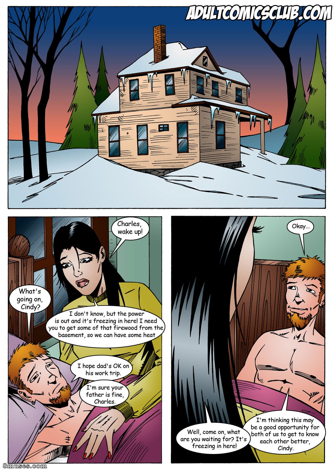 AdultComicsClub.com Collection - Tormenta de nieve - Página 1