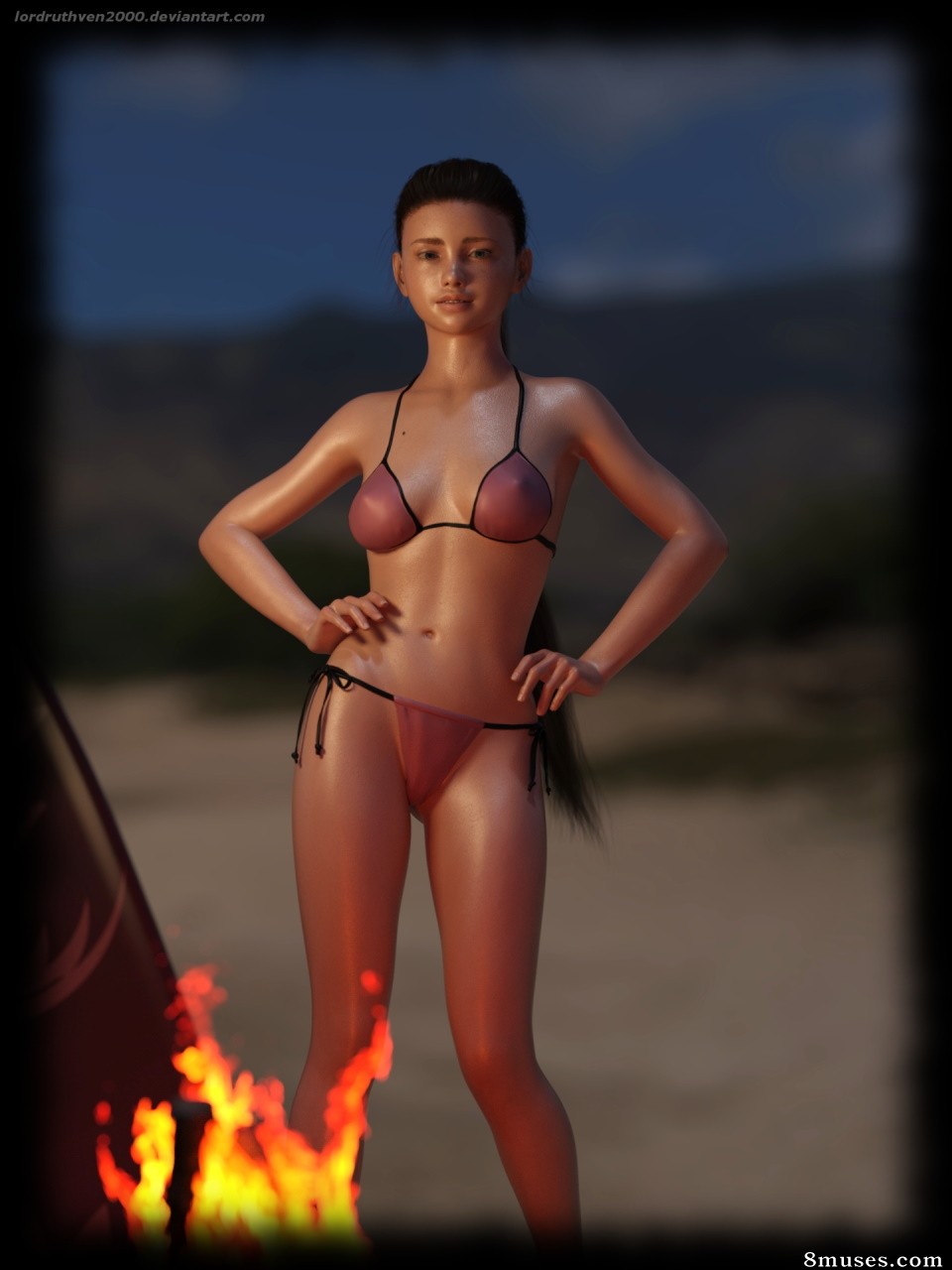 LordRuthven2000 - The Girl on the beach - Page 2