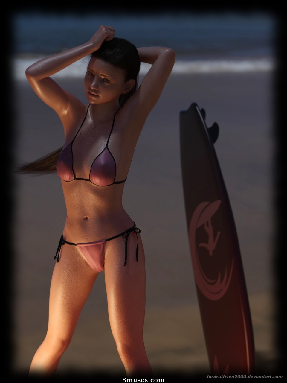 LordRuthven2000 - The Girl on the beach - Page 3