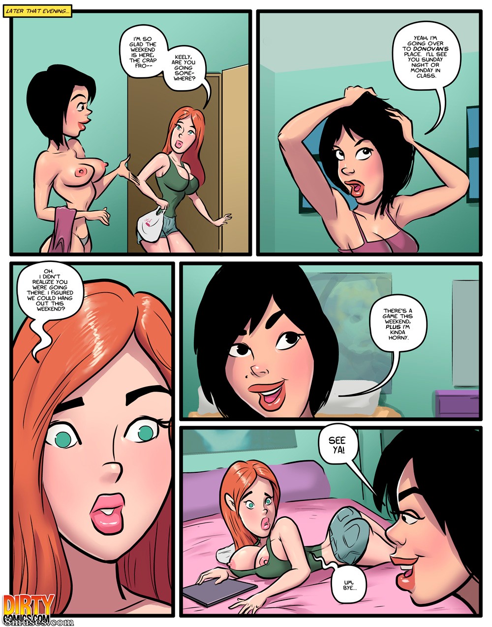 Dirty Comics - Garotas Universitárias - Página 8