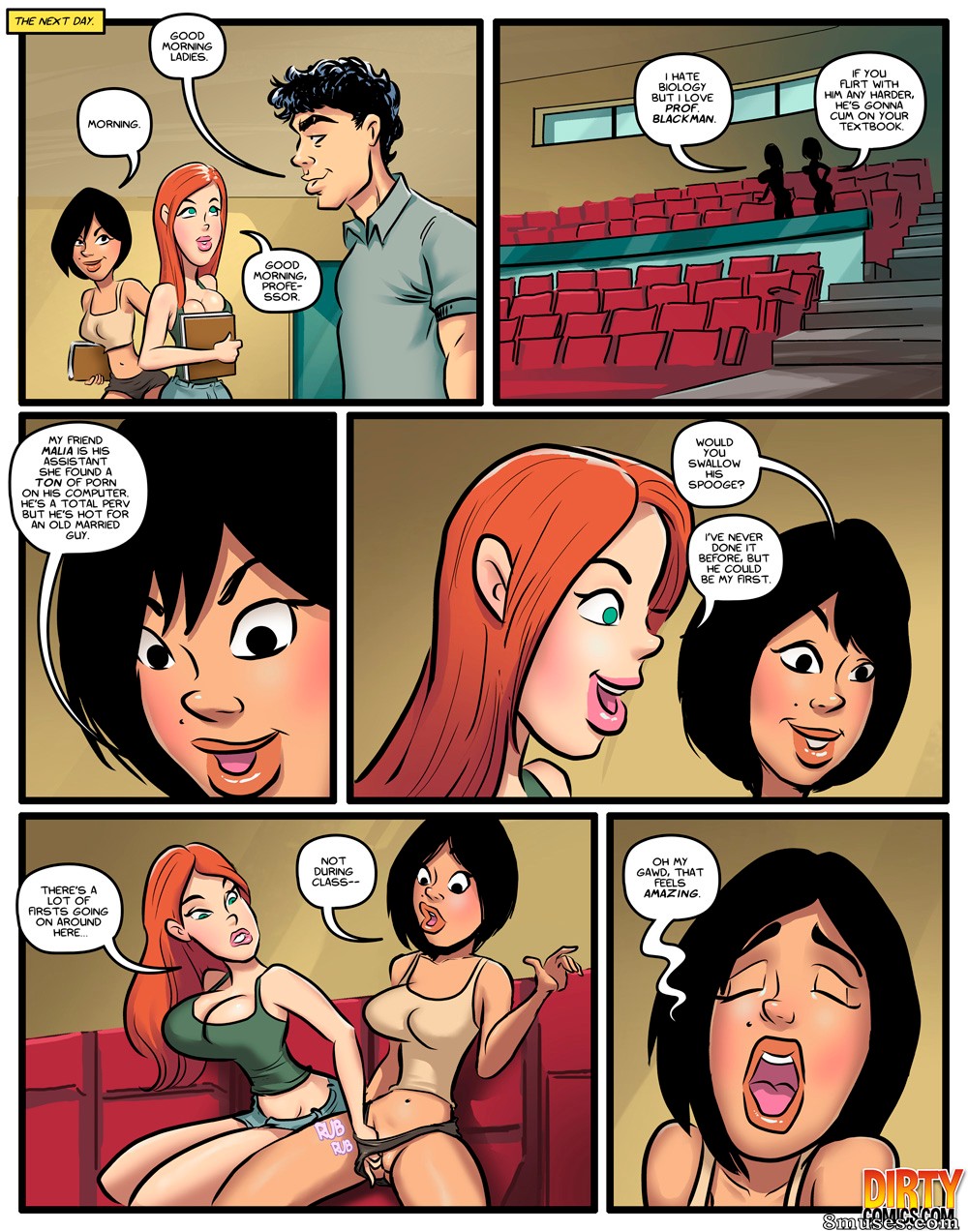 Dirty Comics - Garotas Universitárias - Página 6