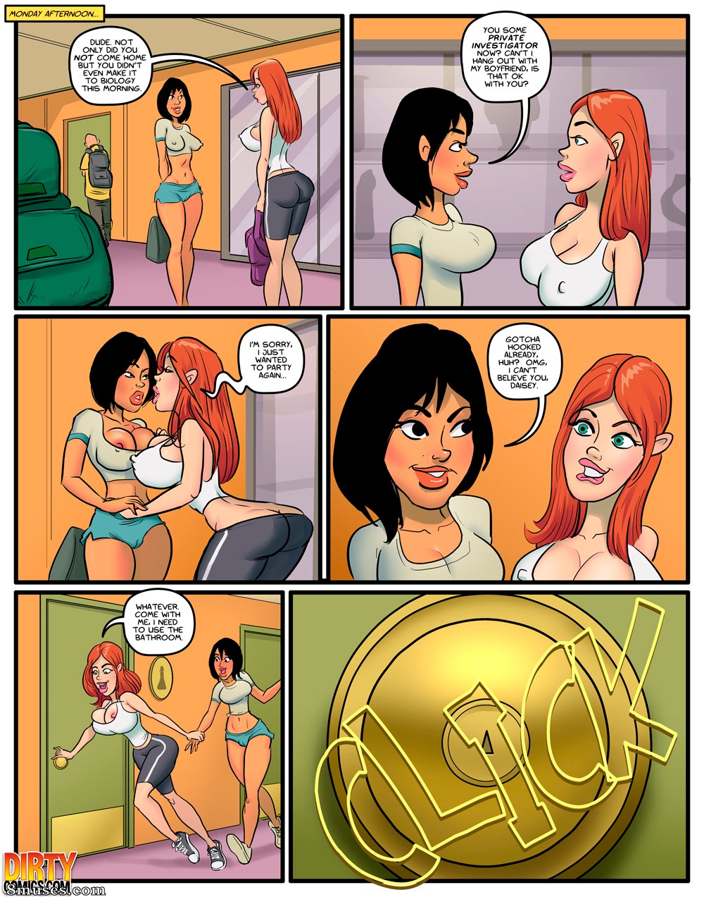 Dirty Comics - Garotas Universitárias - Página 10