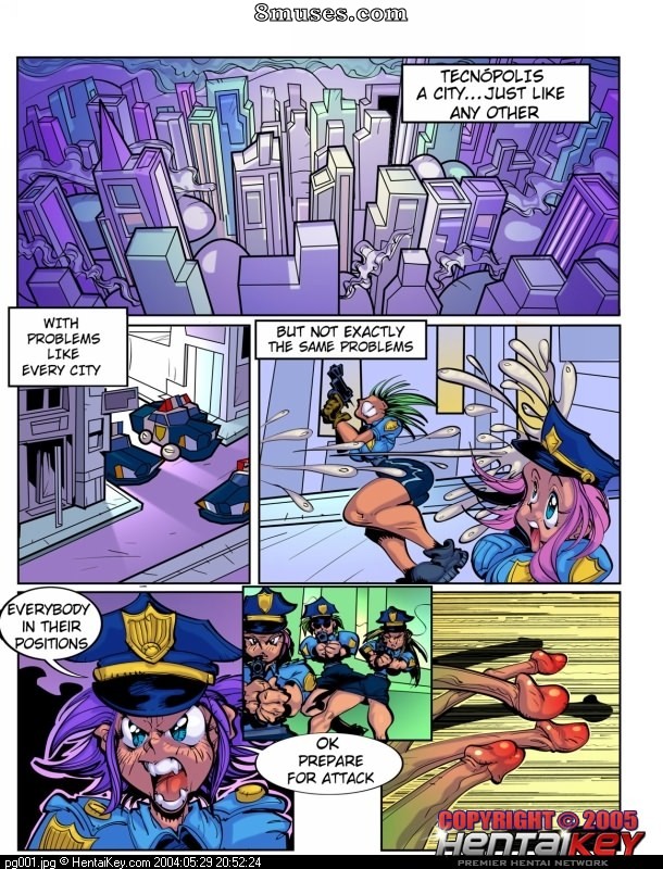 Hentaikey Comics - Heroína Lilly 01 - Página 2