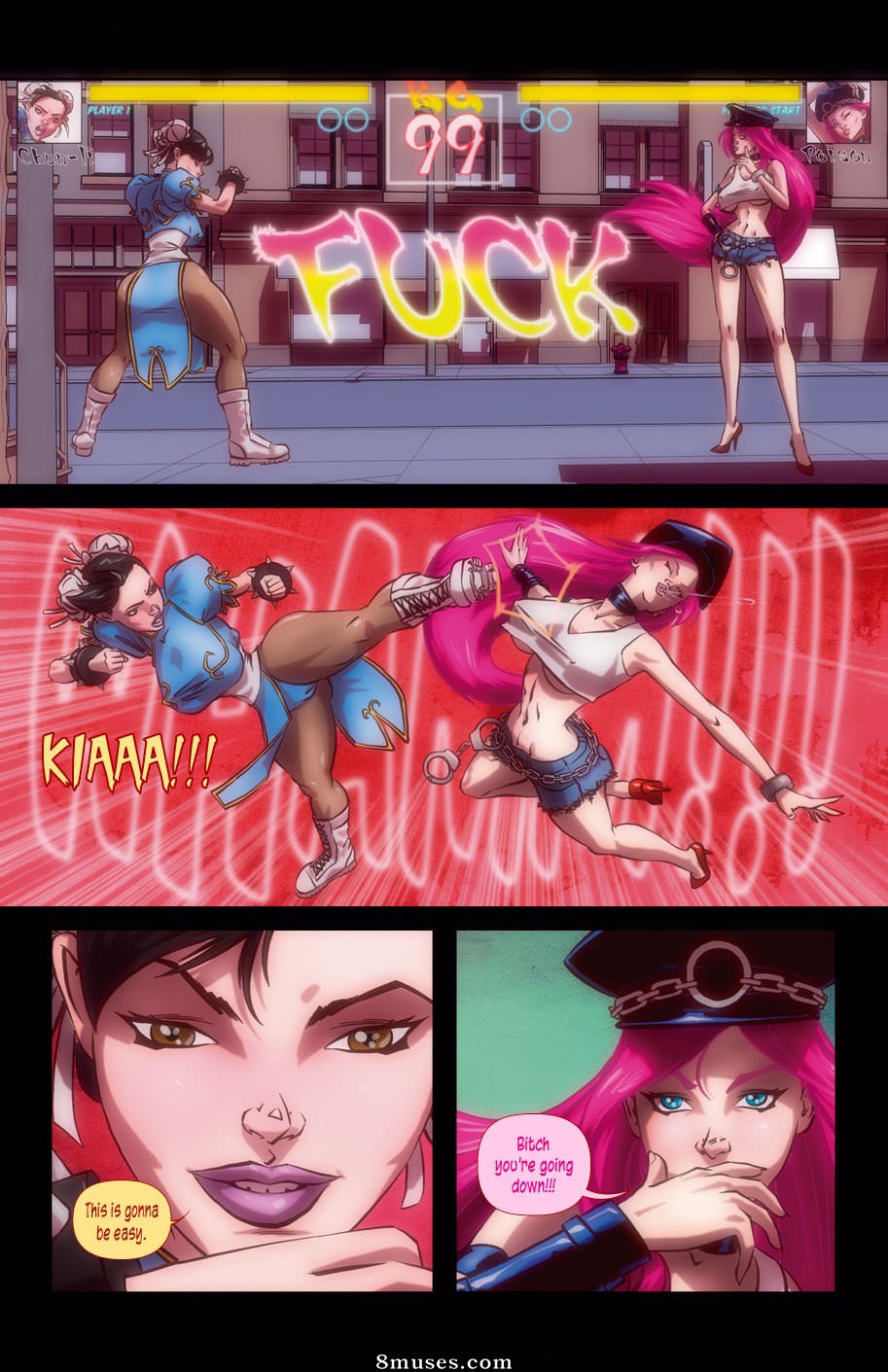 Comics - Here Cums A New Challenger - Page 3