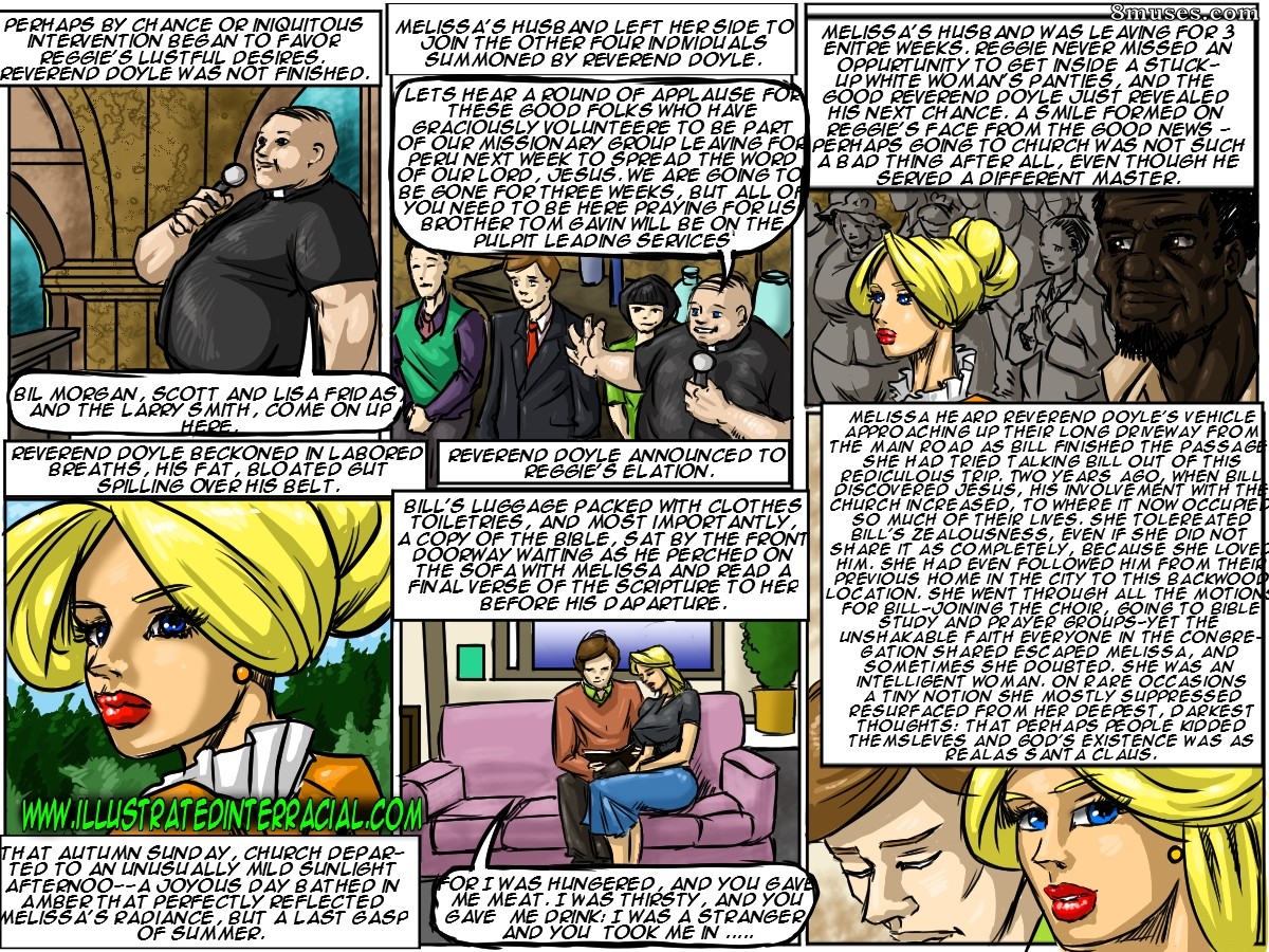 IllustratedInterracial.com Comics - El nuevo feligres - Página 4