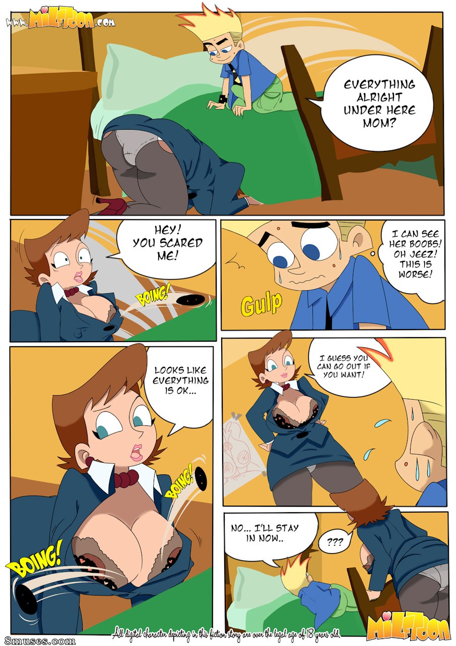 MilfToon Comics - Examen de Johnny - Página 4