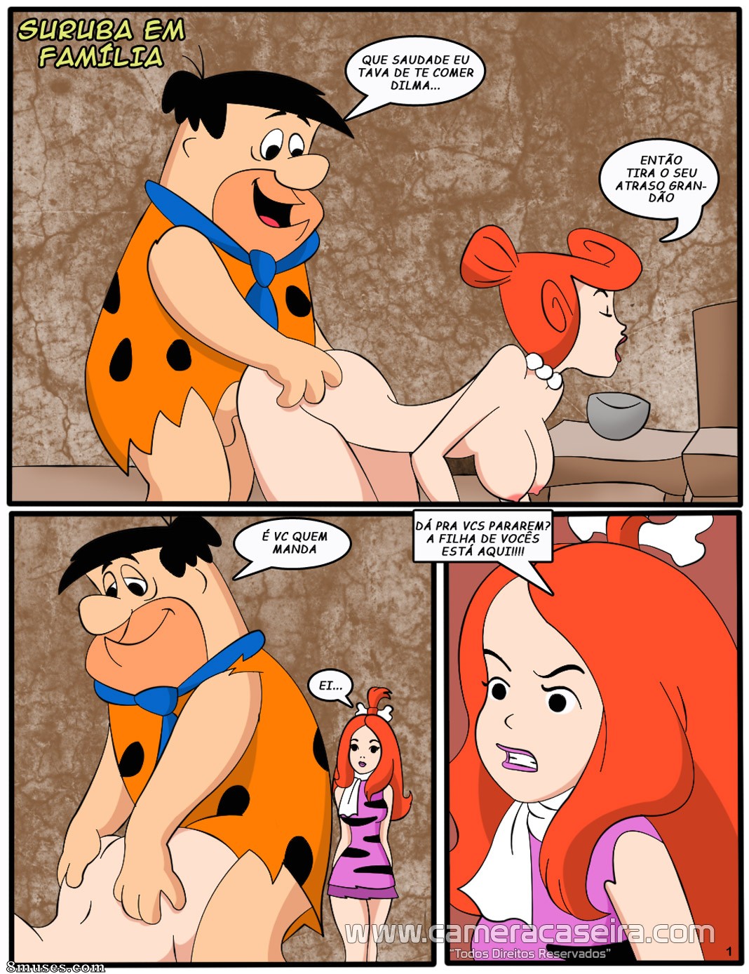 Os Flintistones - 6 Suruba em Família - Page 2
