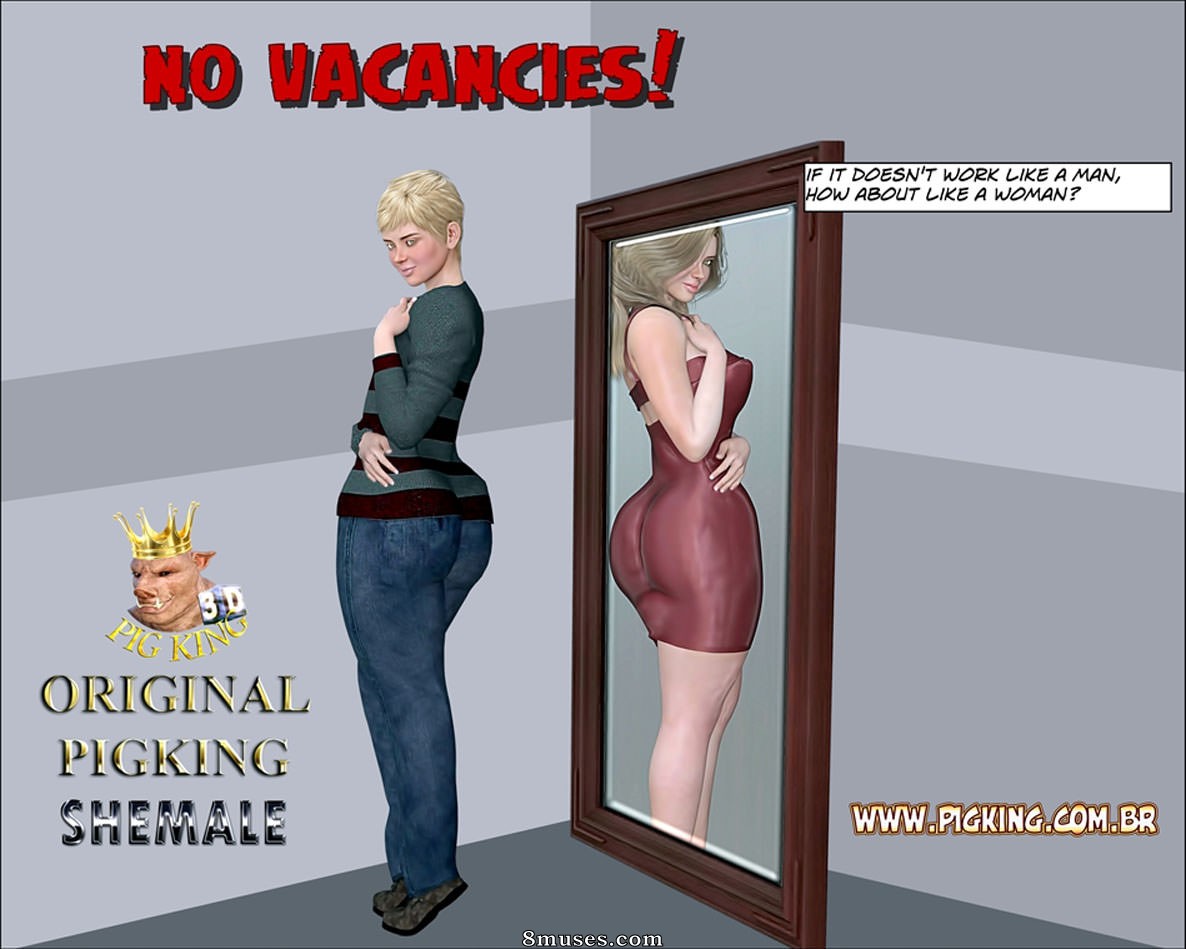 PigKing - CrazyDad Comics - No Vacancies - Page 1