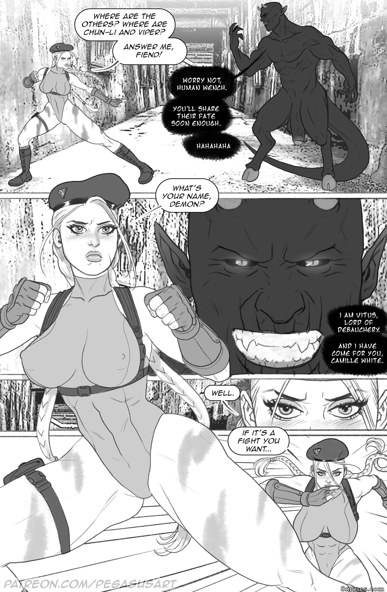 Pegasus Comics - Meninas do fim de jogo - Cammy - Página 2