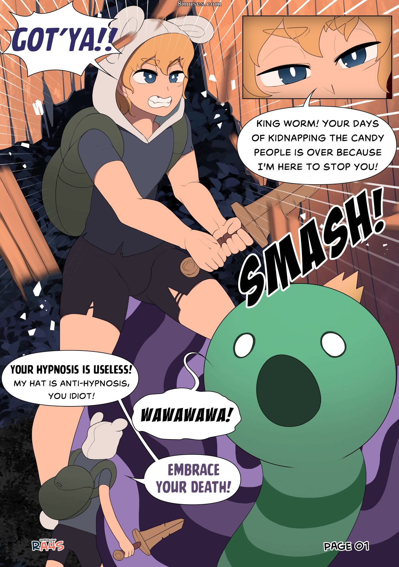 RA4S - The King Worm - Page 2