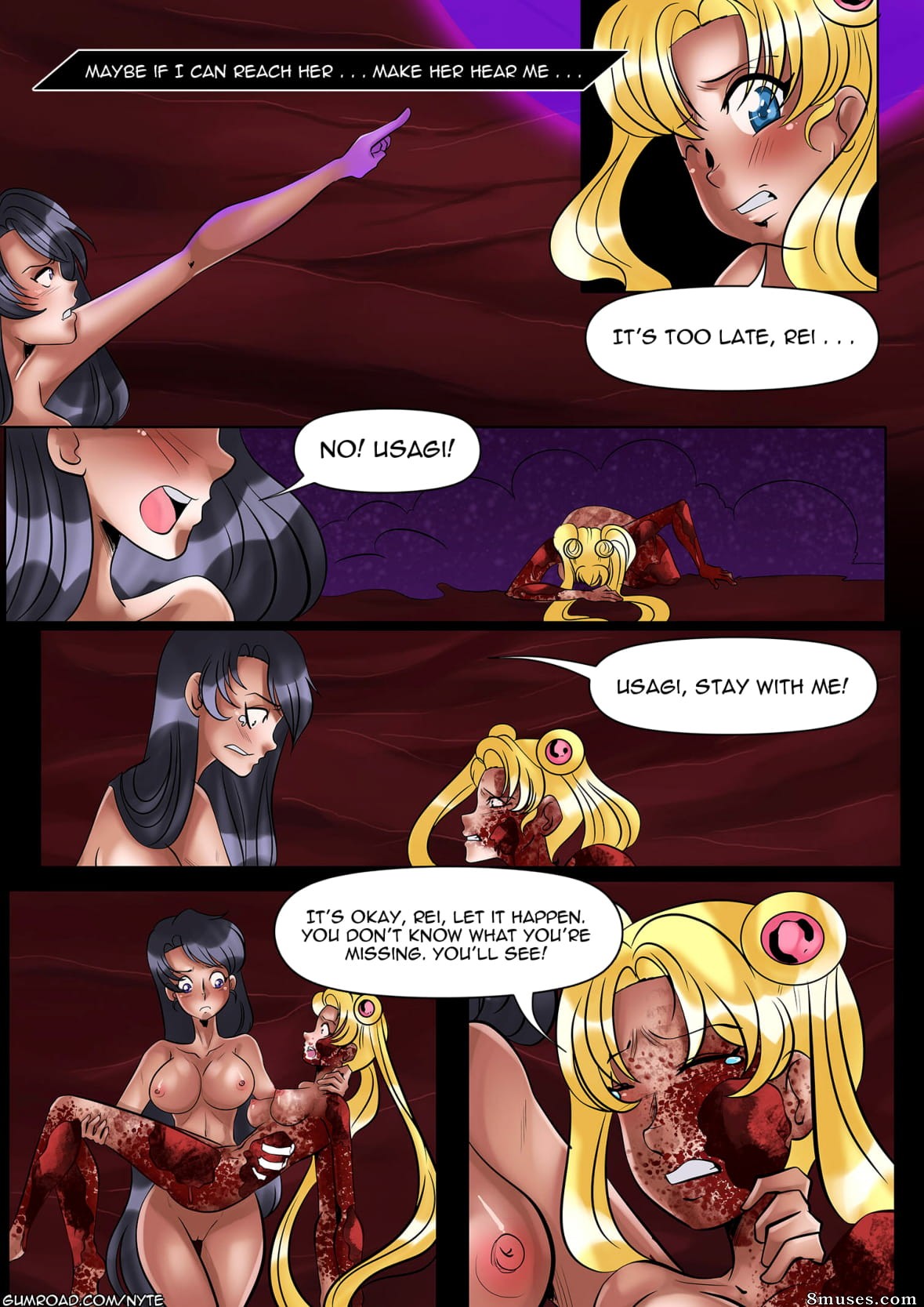 Nyte Vore Comics - Lunacy de Sailor Moon - Página 6