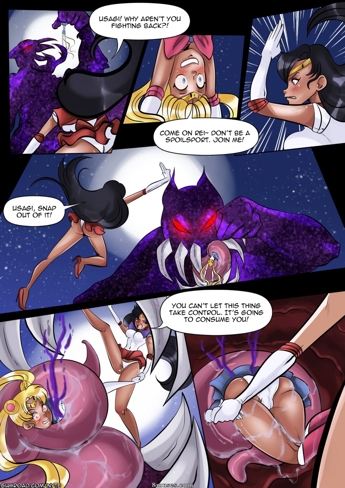 Nyte Vore Comics - Lunacy de Sailor Moon - Página 3