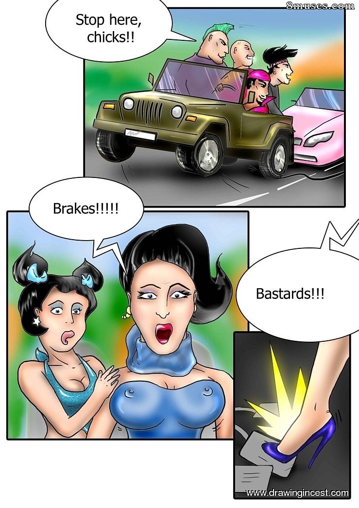 2D - Moms, daughters punishment for bad guys - Page 2