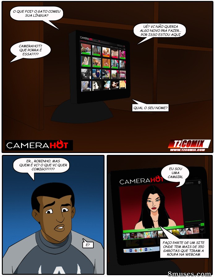 HQPorno.com.br - TZComiX.com Comics - Cámara caliente - Página 4