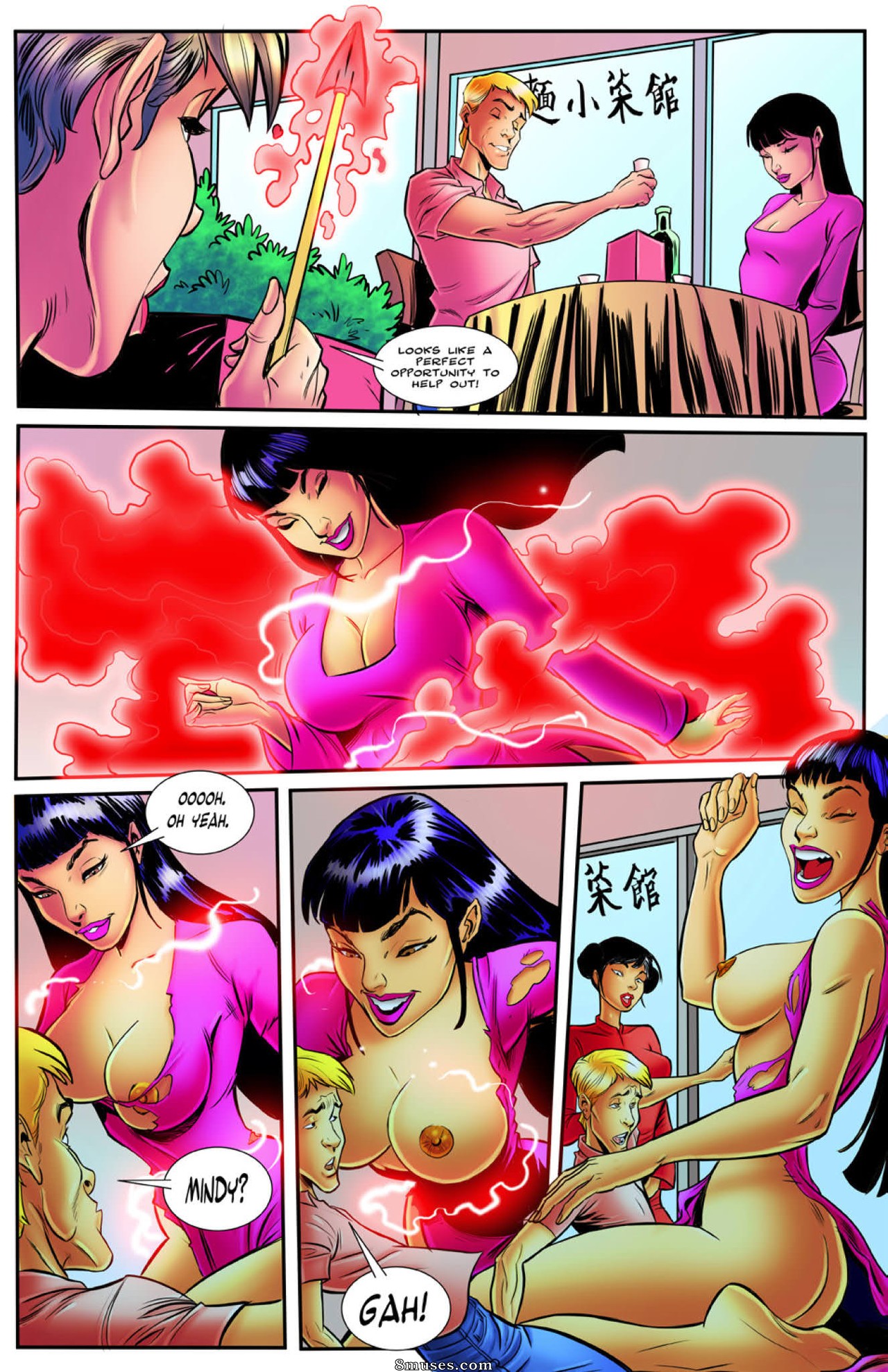 Giantess Club Comics - A Cupid's Big Day - Page 6