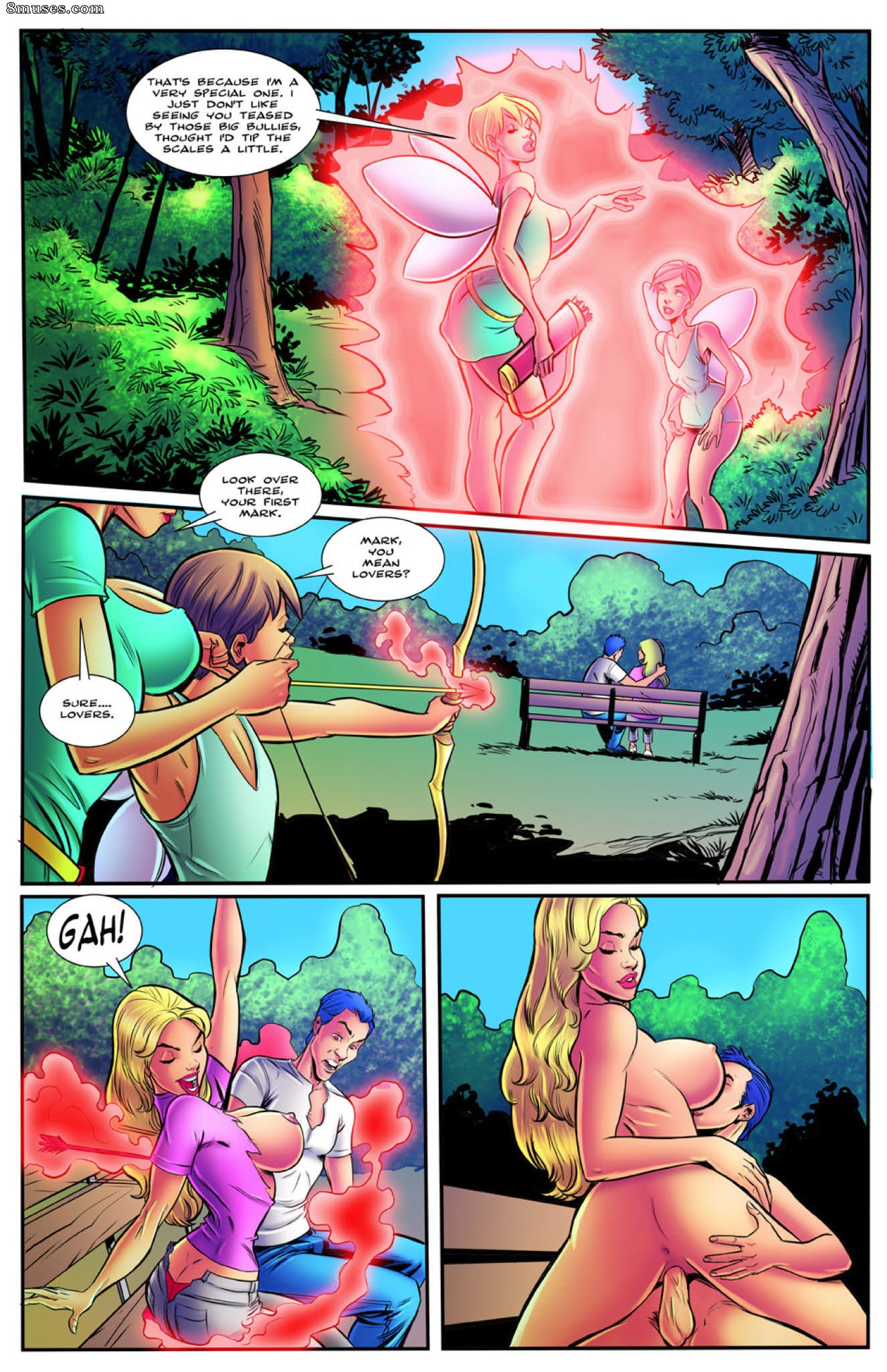 Giantess Club Comics - A Cupid's Big Day - Page 4