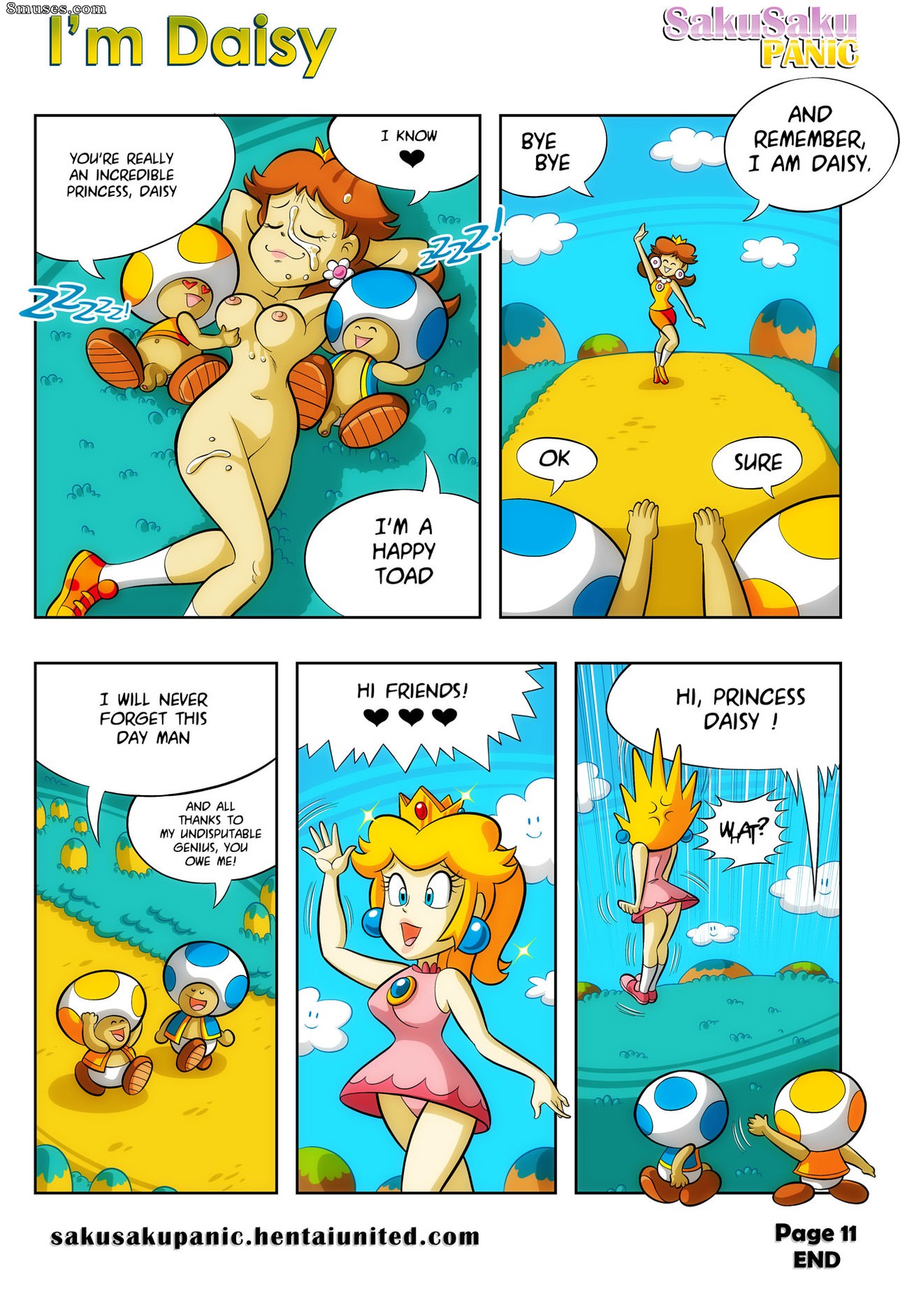 Page 11 | Various-Authors/SakuSakuPanic-Comics/Im-Daisy | 8muses - Sex  Comics