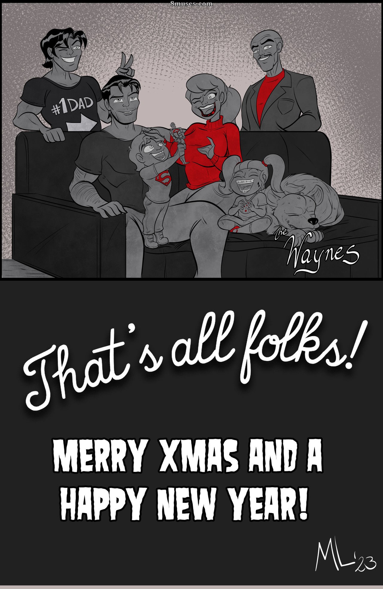 Ameizing Lewds Comics - Harley Quinn - Não abra até o Natal - Página 8