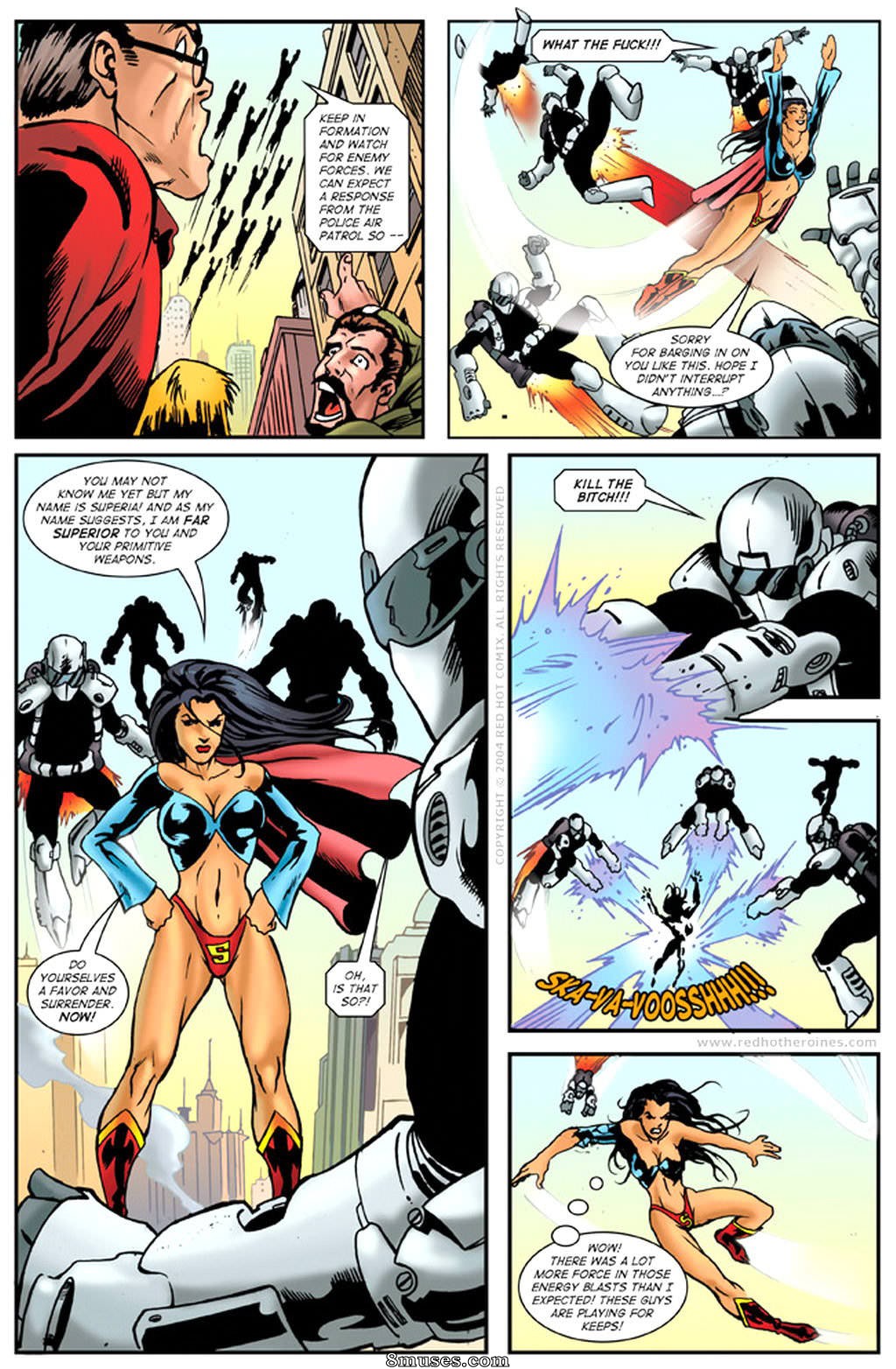 Red Hot Heroines Comics - Superia - Página 4