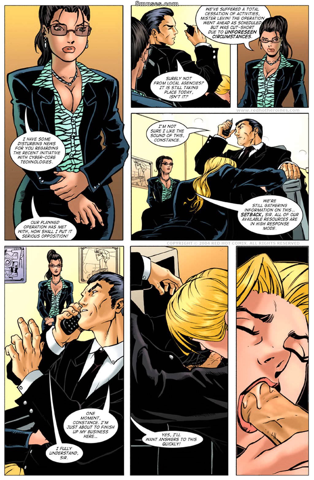 Red Hot Heroines Comics - Superia - Página 8